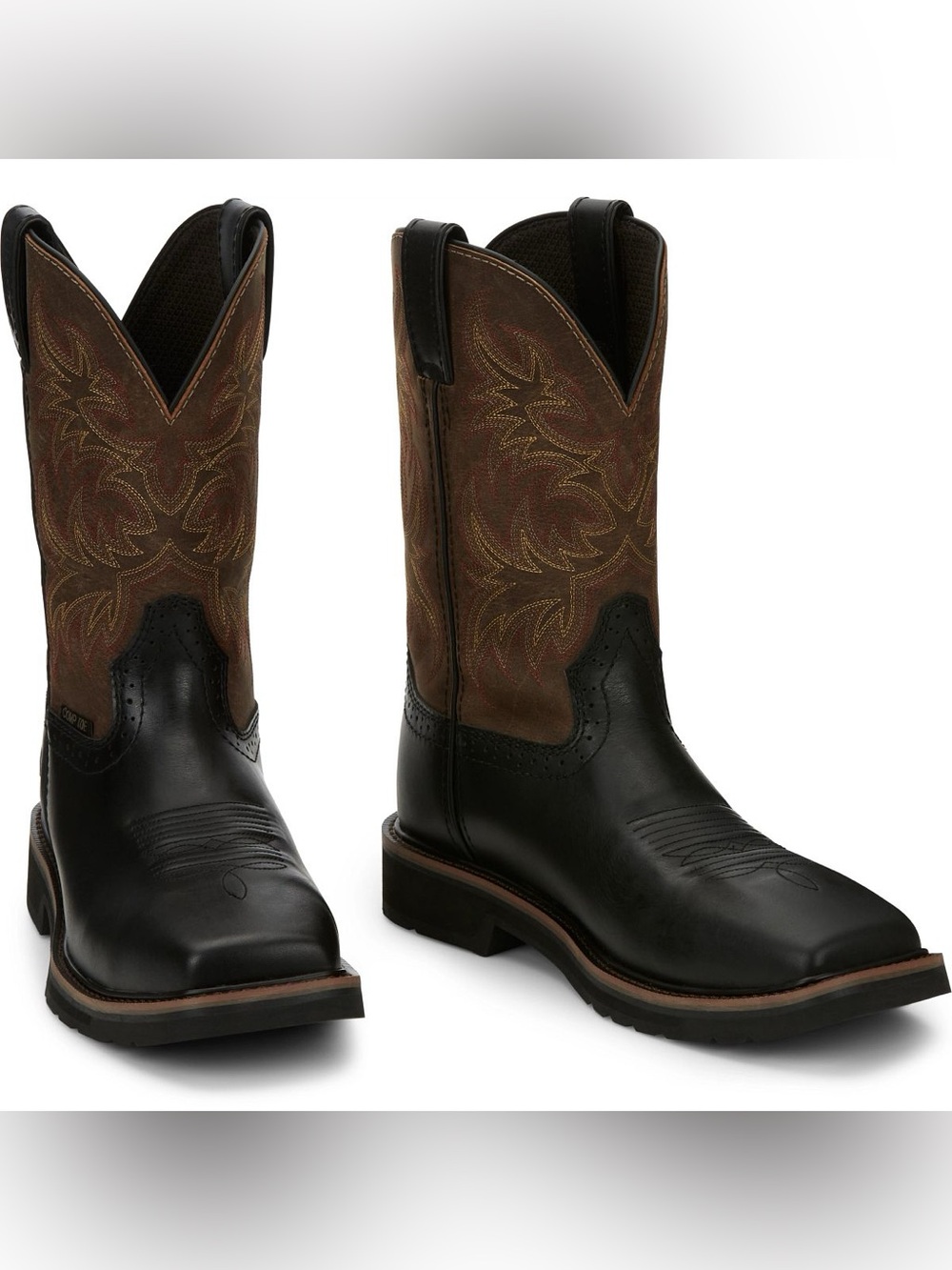 NWT Justin Driller Composite Toe Work Boots SE4818 Mens 11.5 EE Wide EH